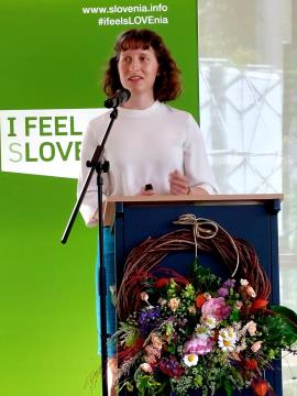 Kamniku na Zelenem dnevu slovenskega turizma za trajnostne dosežke ponovno podeljen zlati znak Slovenia Green (7)